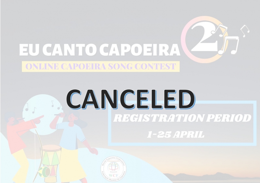 Eu Canto Capoeira 2021 - Cancelled