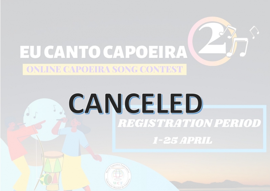 Eu Canto Capoeira 2021 - foi cancelado