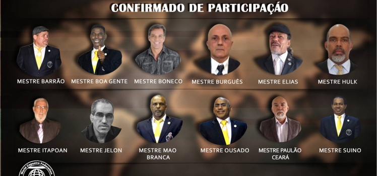 O NOME DOS MESTRES PARA PARTICIPAR DO CAMPEONATO MUNDIAL DE 2018 TORNOU-SE CONHECIDO!